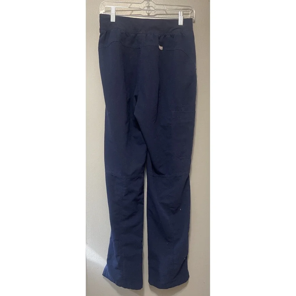 Figs Scrub Pants Tech Collection Lot Of 2 Women's Size Small Blue/Black